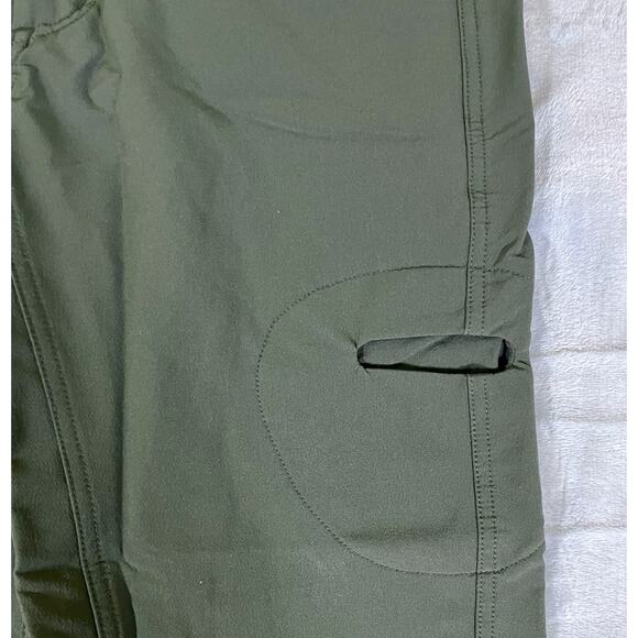 RARE Lululemon Carry Less Olive Utility Pants Sz 4 Hiking Pocket Secret Messages - Picture 8 of 16